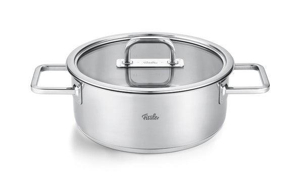 Viseo® Pro braadpan met glazen deksel 20 cm