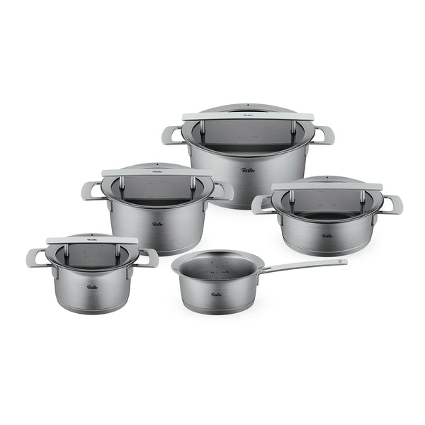 Phi Collection® 5-delige pannenset met glazen deksels