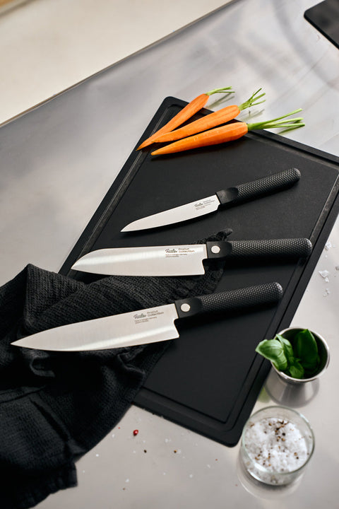 Fissler ProCut 3-delige set met universeel mes, santokumes en koksmes