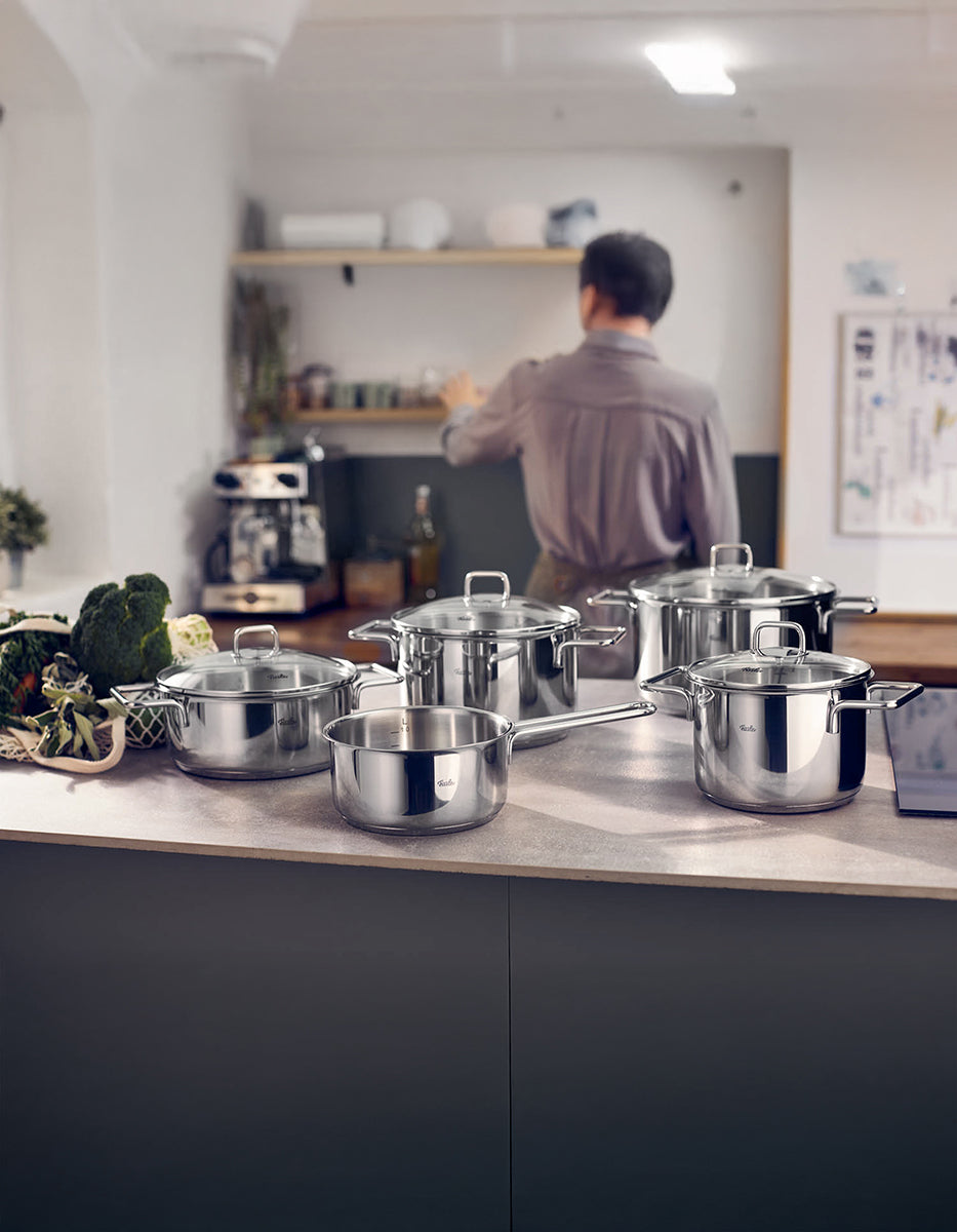 Fissler LumiTherm 5-delige pannenset met glazen deksels