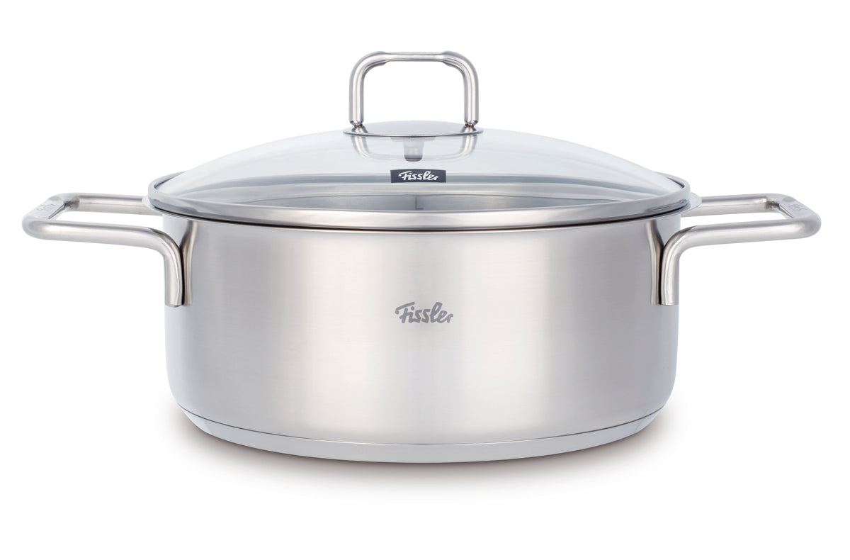 Fissler SatiTherm 5-delige pannenset met glazen deksels