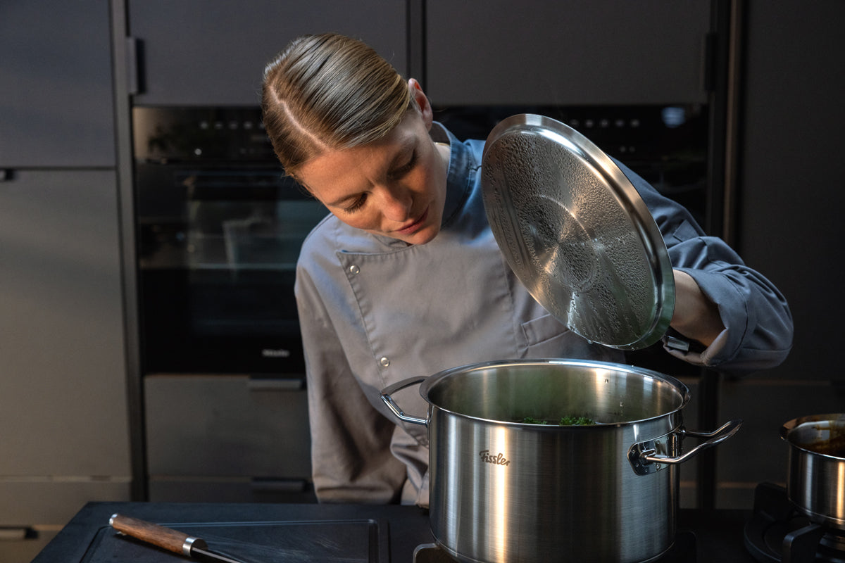 Original-Profi Collection® 7-delige set met steelpannen, kookpannen, braadpan en serveerpan