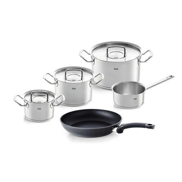 Original-Profi Collection® 5-delige set met kookpannen, steelpan en Levital Classic koekenpan
