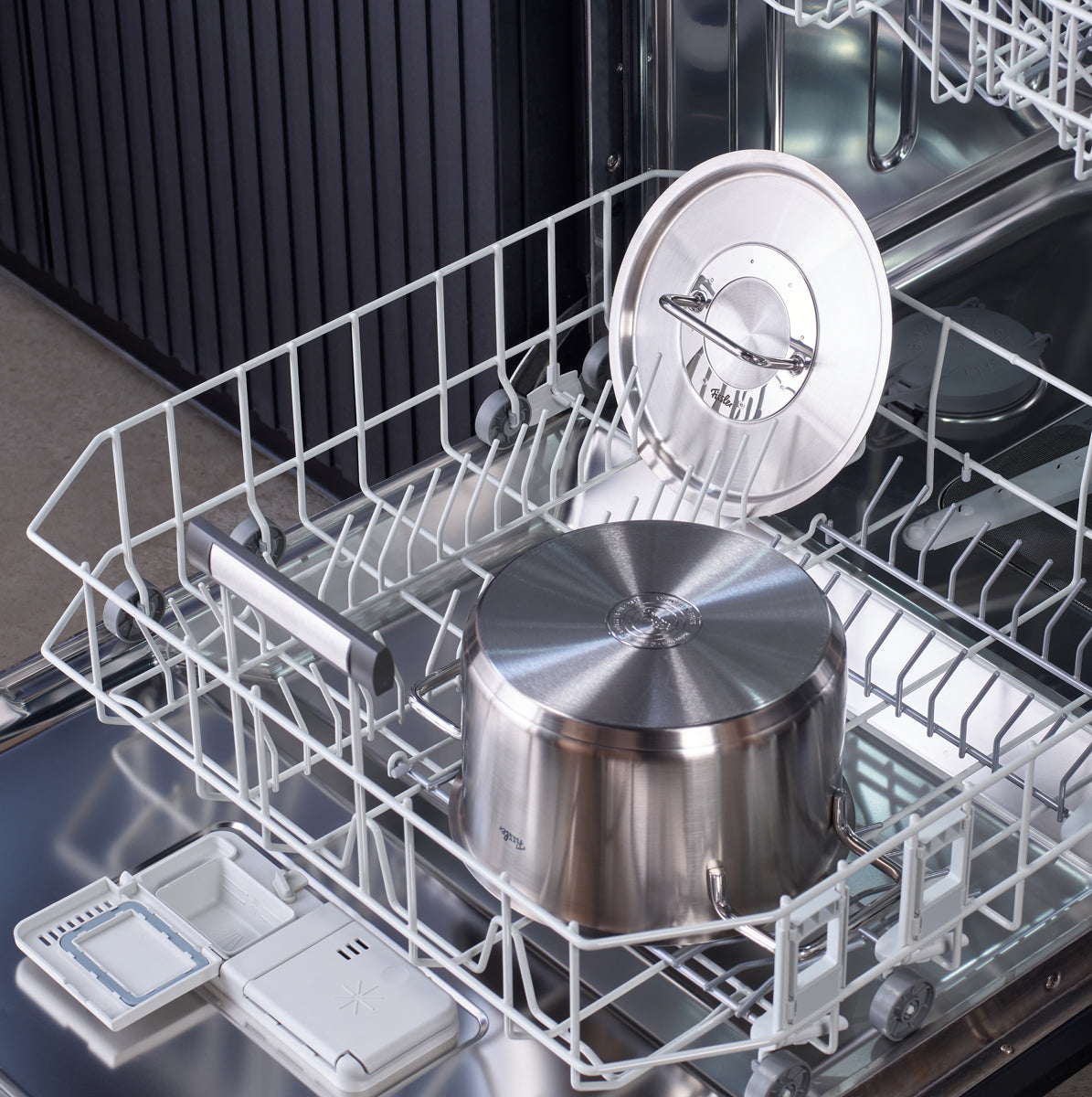 Fissler Pure Collection® 4-delige pannenset met metalen deksels