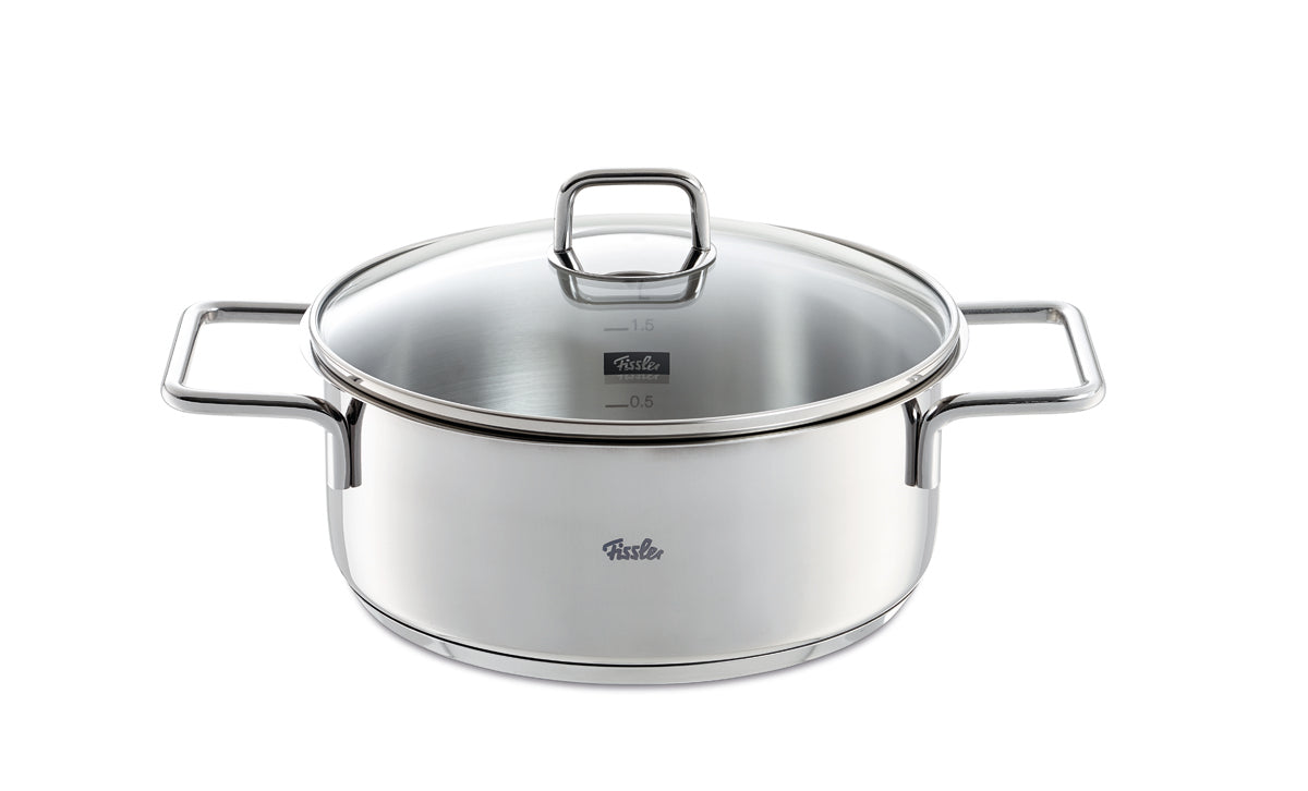 Fissler LumiTherm 5-delige pannenset met glazen deksels