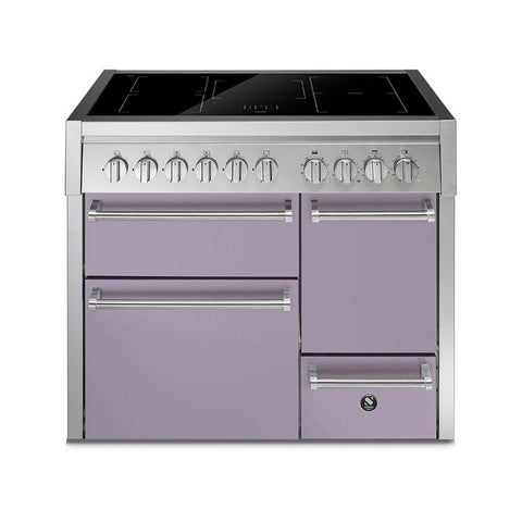 Steel fornuis Genesi 100/3 - 100 cm Inductie fornuis | GQ10SFF-D-5FI | Model 2026