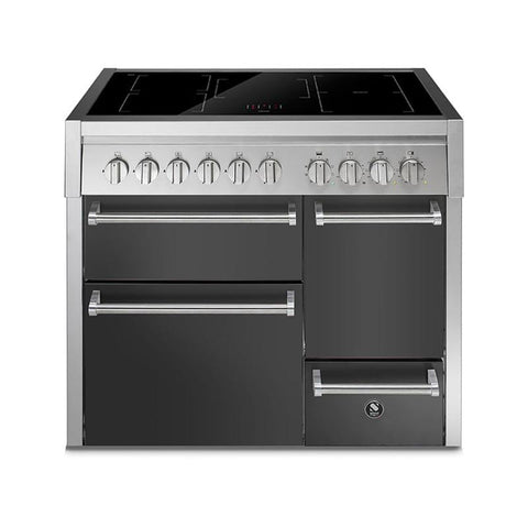Steel fornuis Genesi 100/3 - 100 cm Inductie fornuis | GQ10SFF-D-5FI | Model 2026