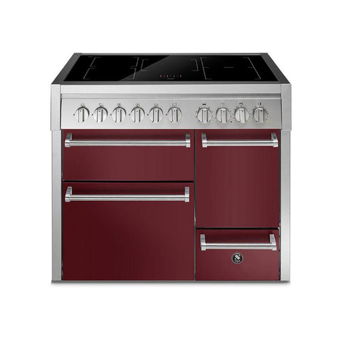 Steel fornuis Genesi 100/3 - 100 cm Inductie fornuis | GQ10SFF-D-5FI | Model 2026