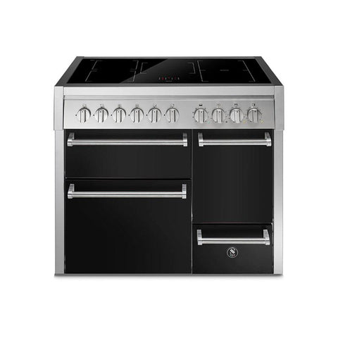 Steel fornuis Genesi 100/3 - 100 cm Inductie fornuis | GQ10SFF-D-5FI | Model 2026