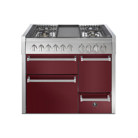 Steel Genesi 100/3 Gasfornuis Solid Door 100 cm | GQ10SFF-D | Model 2026