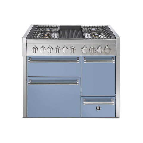 Steel Genesi 100/3 Gasfornuis Solid Door 100 cm | GQ10SFF-D | Model 2026