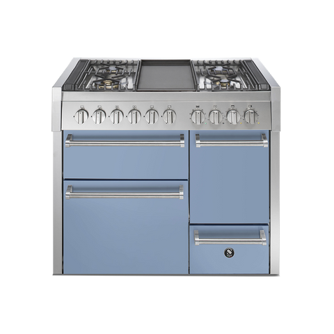 Steel Genesi 100/3 Gasfornuis Solid Door 100 cm | GQ10SFF-D | Model 2026