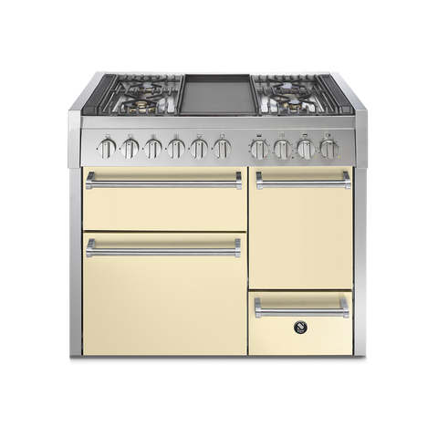 Steel Genesi 100/3 Gasfornuis Solid Door 100 cm | GQ10SFF-D | Model 2026