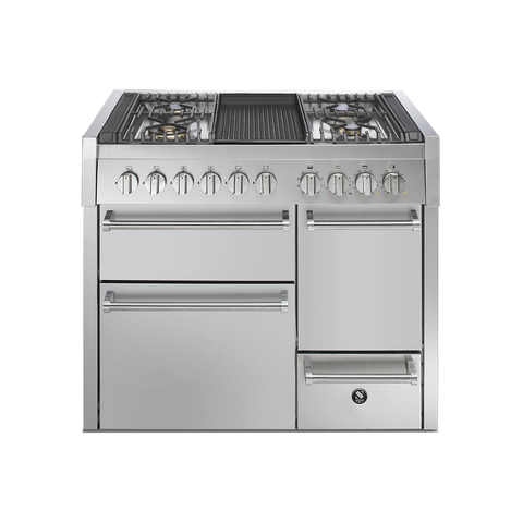 Steel Genesi 100/3 Gasfornuis Solid Door 100 cm | GQ10SFF-D | Model 2026