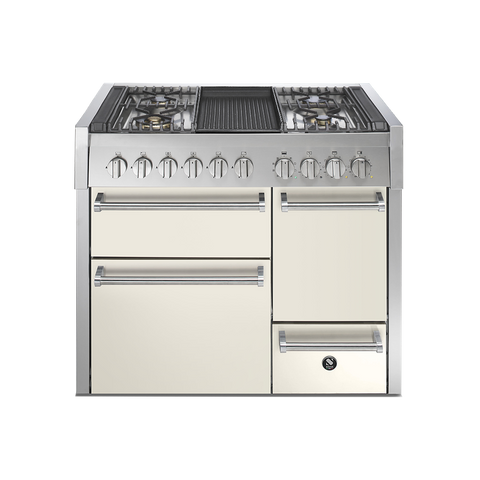 Steel Genesi 100/3 Gasfornuis Solid Door 100 cm | GQ10SFF-D | Model 2026