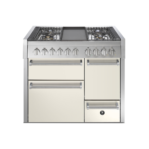 Steel Genesi 100/3 Gasfornuis Solid Door 100 cm | GQ10SFF-D | Model 2026