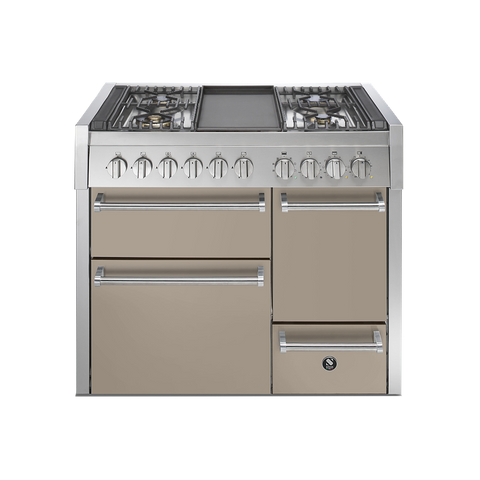 Steel Genesi 100/3 Gasfornuis Solid Door 100 cm | GQ10SFF-D | Model 2026