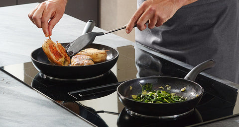 Fissler Essential® 2-delige koekenpannenset 24 cm & 28 cm
