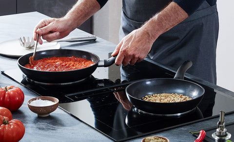 Fissler Essential® 2-delige koekenpannenset 24 cm & 28 cm