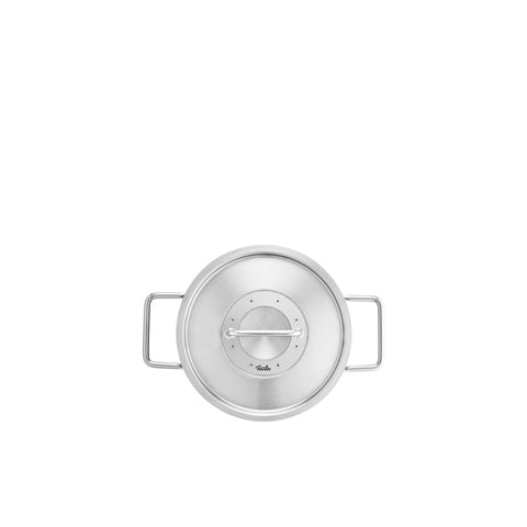 Fissler Pure Collection soeppan met metalen deksel
