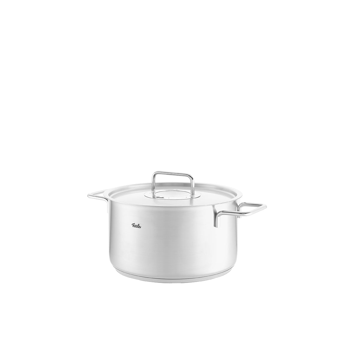 Fissler Pure Collection soeppan met metalen deksel