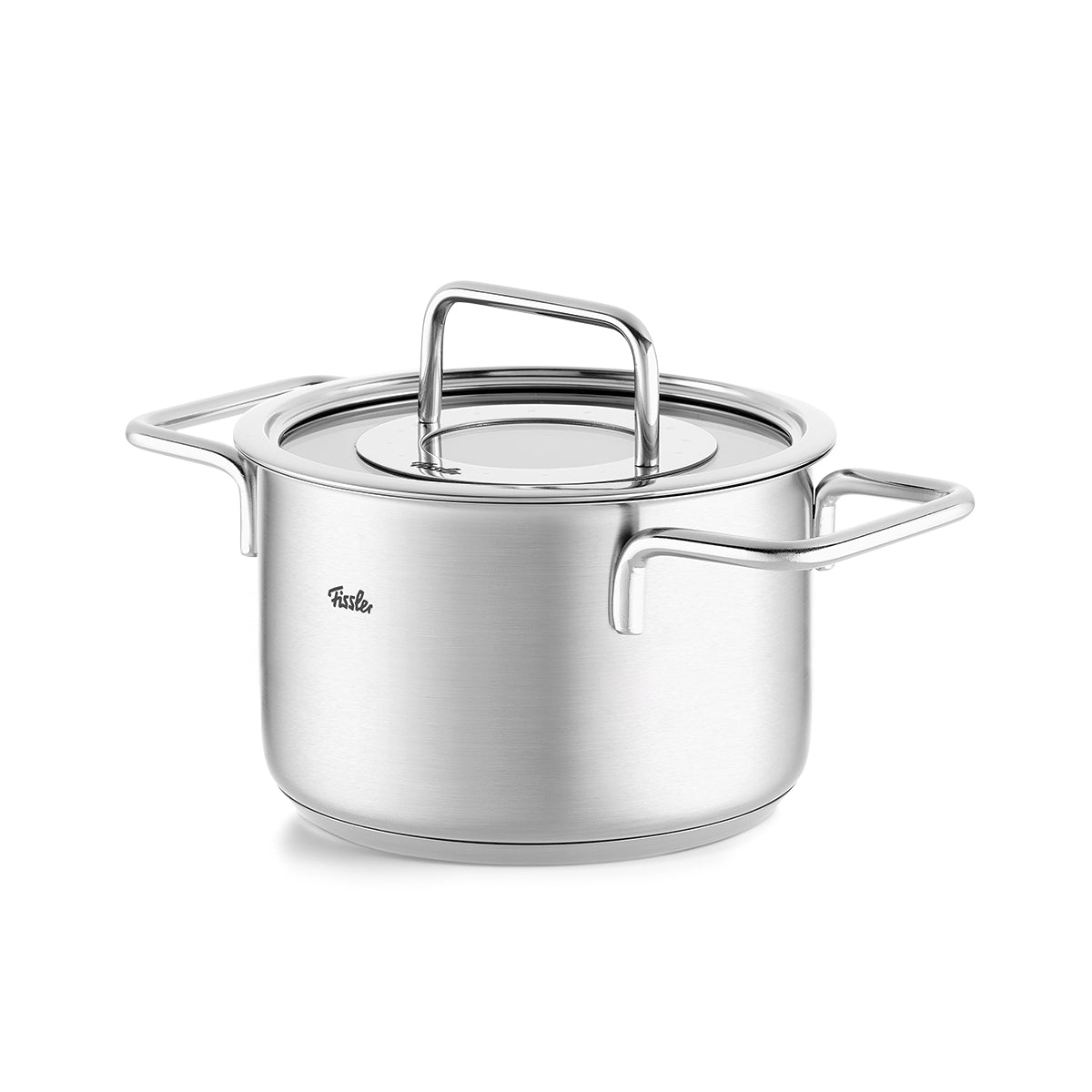 Fissler Pure Collection® 4-delige pannenset met glazen deksels