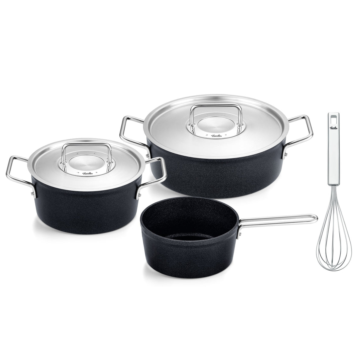 Adamant® 4-delige set met metalen deksels & Original-Profi Collection® garde