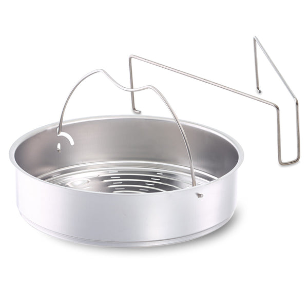 Snelkookpan-accessoire geperforeerde inzet (incl. driepoot)