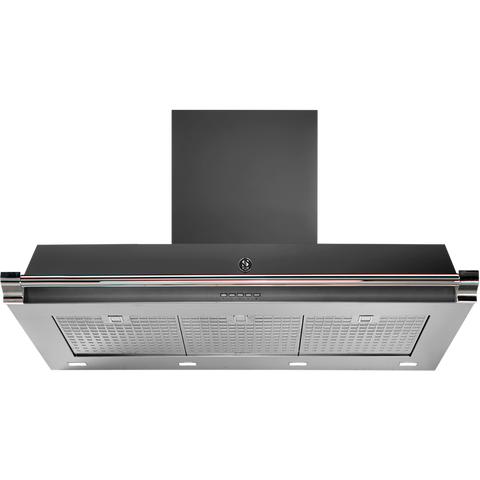 Steel Ascot AKL100 afzuigkap 100 cm Antraciet Chroom