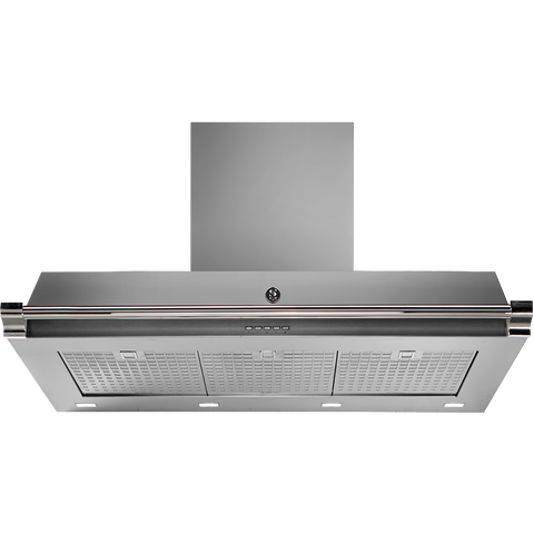 Steel Ascot AKL100 afzuigkap 100 cm Inox (Stainless Steel) Chroom