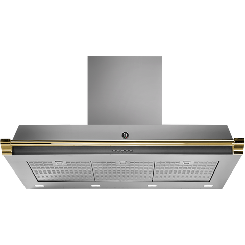 Steel Ascot AKL100 afzuigkap 100 cm Inox (Stainless Steel) Messing