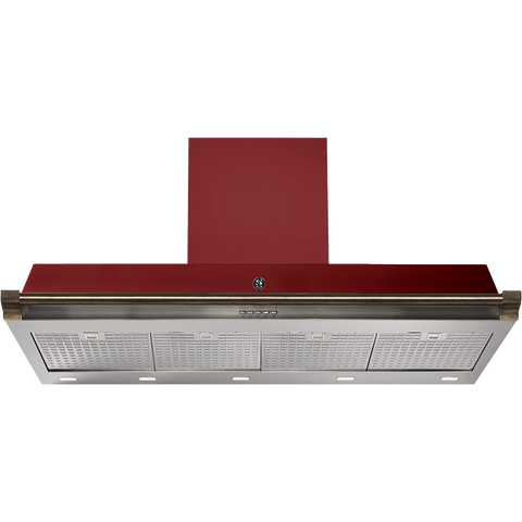 Steel Ascot AKL120 Afzuigkap met soft-touch bediening Bordeaux Brons