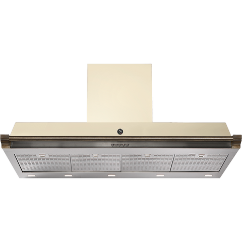 Steel Ascot AKL120 Afzuigkap met soft-touch bediening Créme Brons