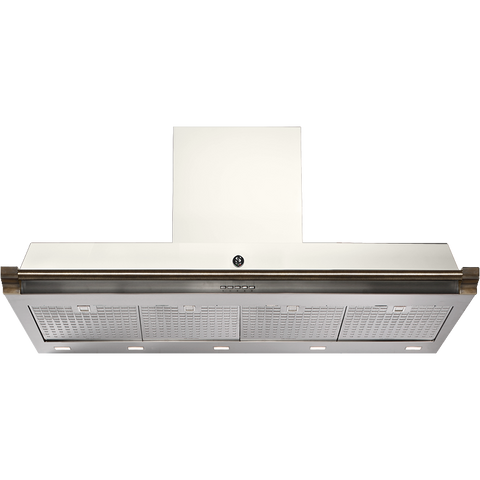 Steel Ascot AKL120 Afzuigkap met soft-touch bediening Nuvola Brons