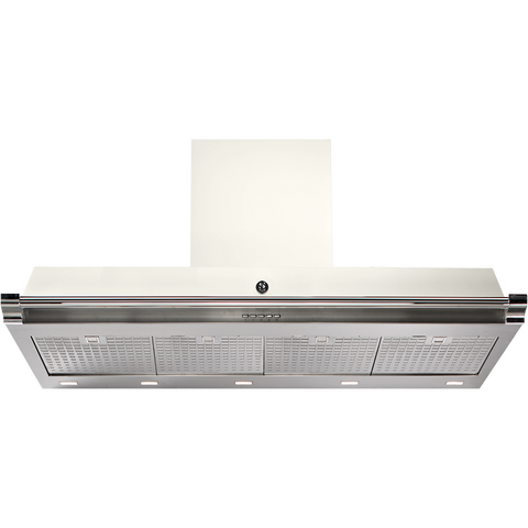 Steel Ascot AKL120 Afzuigkap met soft-touch bediening Nuvola Chroom
