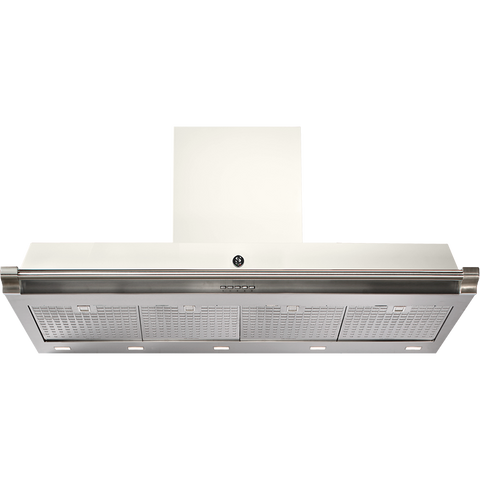 Steel Ascot AKL120 Afzuigkap met soft-touch bediening Nuvola Nikkel