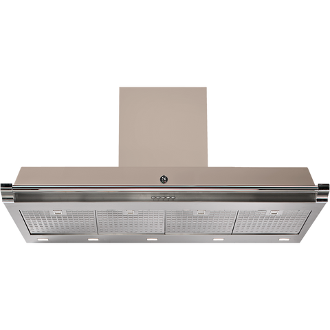Steel Ascot AKL120 Afzuigkap met soft-touch bediening Sabbia Chroom