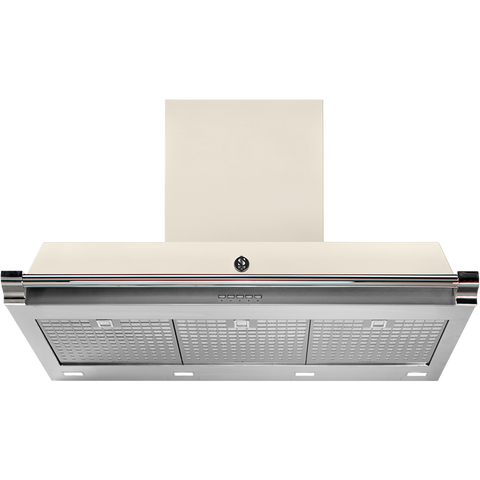Steel AKL90 afzuigkap met LED-verlichting Nuvola Chroom