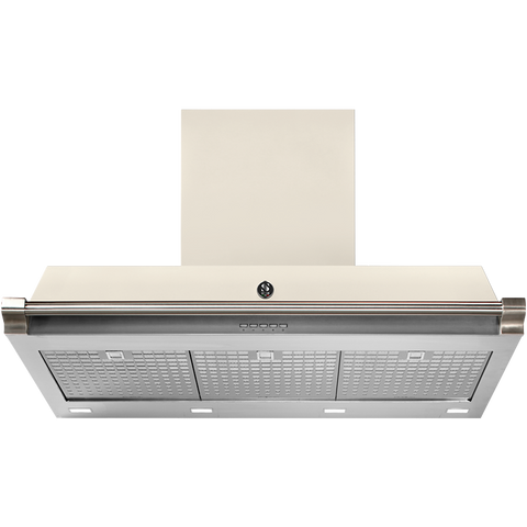 Steel AKL90 afzuigkap met LED-verlichting Nuvola Nikkel