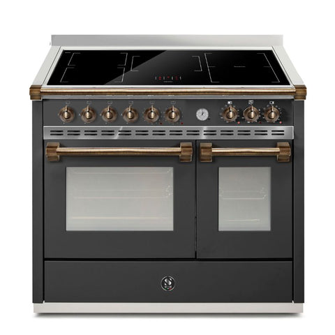 Steel Cucine Inductiefornuis Ascot Pulse 100cm – Inox, Mat Antraciet of Mat Wit | AP10FF-5FI