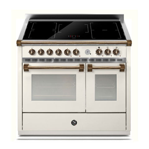 Steel Cucine Inductiefornuis Ascot Pulse 100cm – Inox, Mat Antraciet of Mat Wit | AP10FF-5FI