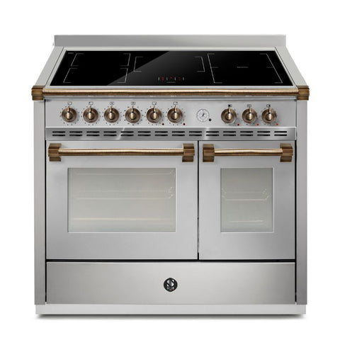 Steel Cucine Inductiefornuis Ascot Pulse 100cm – Inox, Mat Antraciet of Mat Wit | AP10FF-5FI