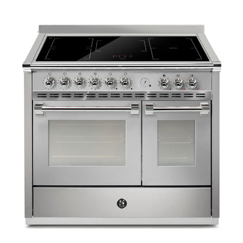 Steel Cucine Inductiefornuis Ascot Pulse 100cm – Inox, Mat Antraciet of Mat Wit | AP10FF-5FI