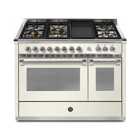 Steel Cucine Ascot Pulse 120 gasfornuis Nuvola + Chroom (AP12FF-4TMNAC)