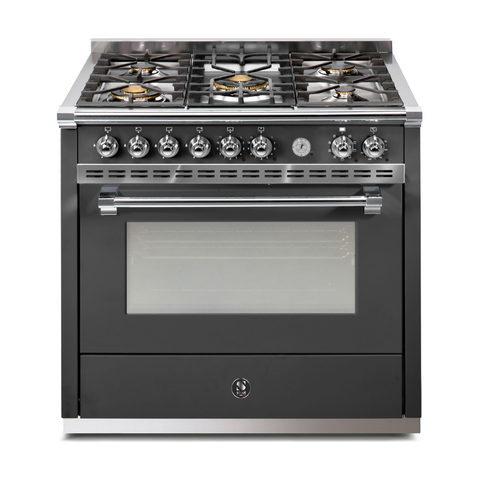 Steel Cucine Gasfornuis Ascot 90cm AP9F-4M AN C