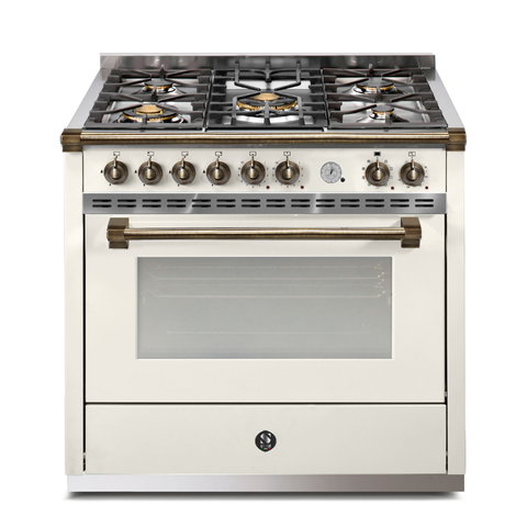 Steel Cucine Gasfornuis Ascot 90cm AP9F-4M NA B