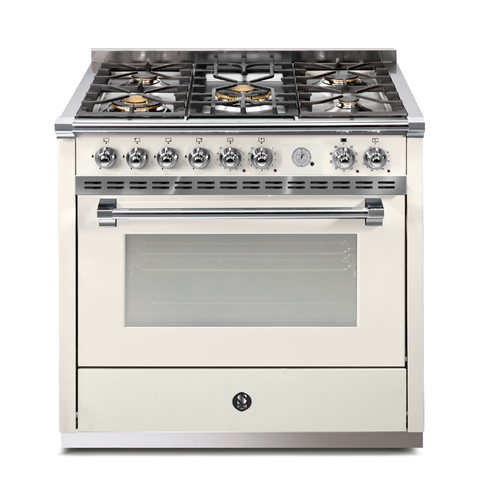 Steel Cucine Gasfornuis Ascot 90cm AP9F-4M NA C