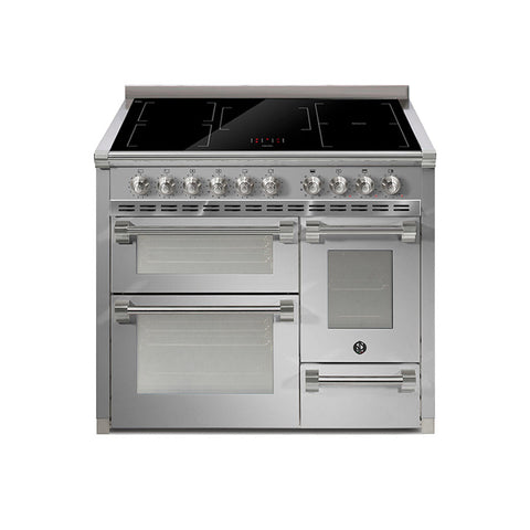 Steel Fornuis Ascot 100/3 - Inductie Fornuis | AQ10SFF-5FI | Model 2024-Fornuizen-Steel Cucine-INOX-NIKKEL-Jones-Jansen
