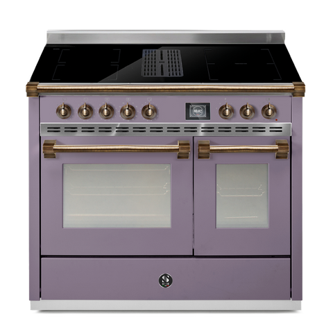 Steel Cucine inductie fornuis Ascot Mistral 100 met kookveldafzuiging | AQ10SF-4FIKW | Model 2026