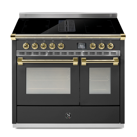 Steel Cucine inductie fornuis Ascot Mistral 100 met kookveldafzuiging | AQ10SF-4FIKW | Model 2026